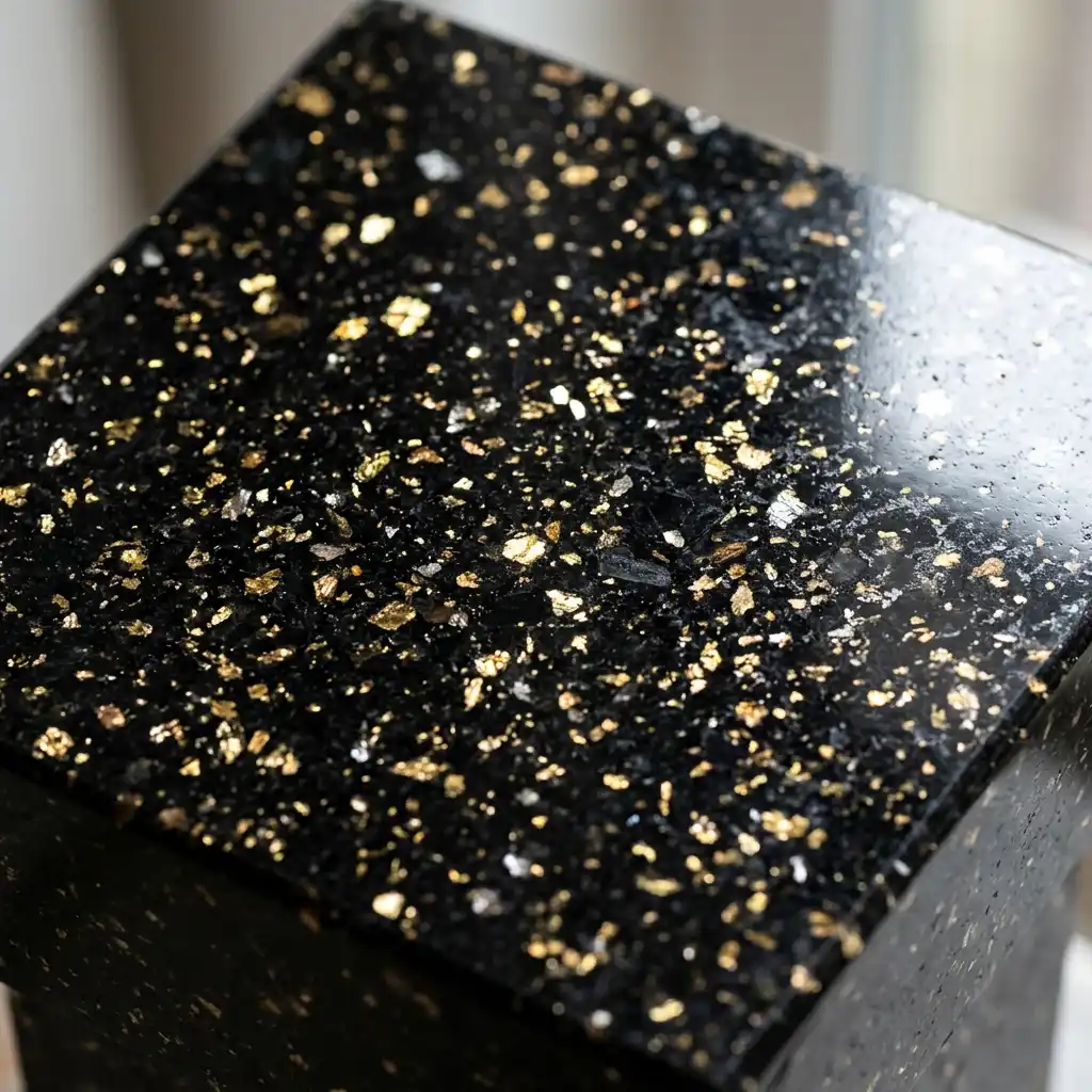 Granito Preto Galaxy — Villa Real Mármores